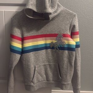 Unicorn sweatshirt 10/12
